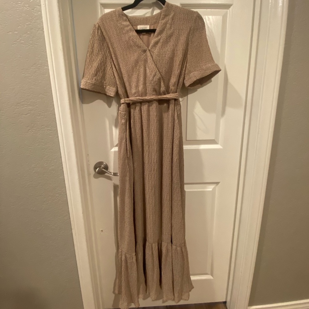 Orange creek maxi dress, Medium